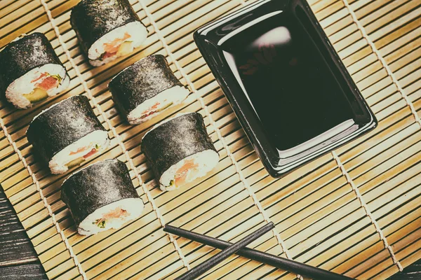 Sushi-Rollen-Set — Stockfoto