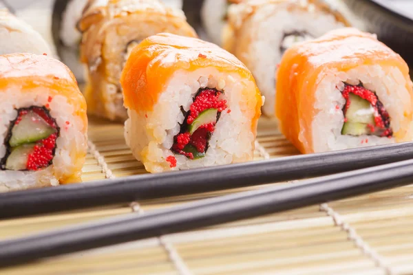 Sushi-Rollen-Set — Stockfoto