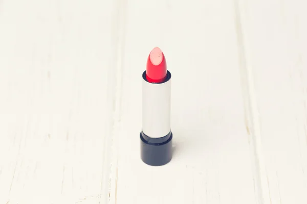 Single red lipstick — Stock Photo, Image