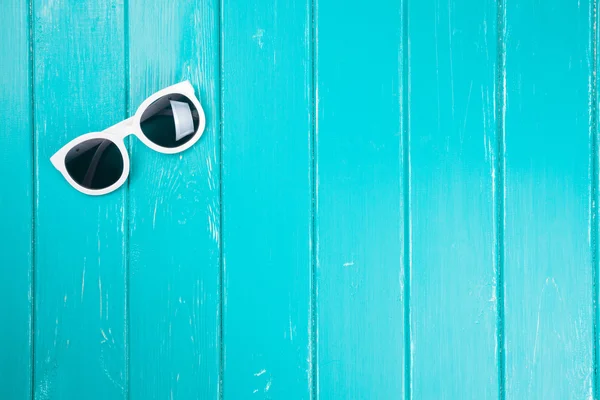 Stylish white sunglasses — Stock Photo, Image