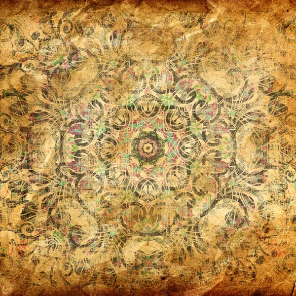 Muster mit Mandala-Elementen — Stockfoto