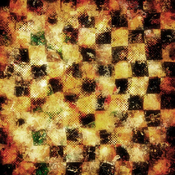 Grungy chessboard background — Stock Photo, Image