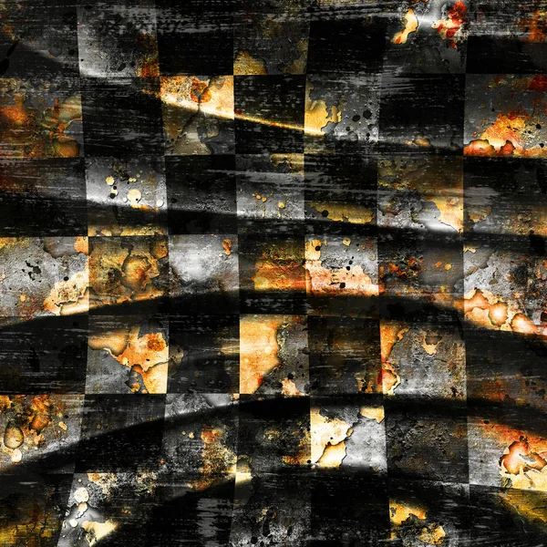 Abstrato quadriculado grunge fundo — Fotografia de Stock