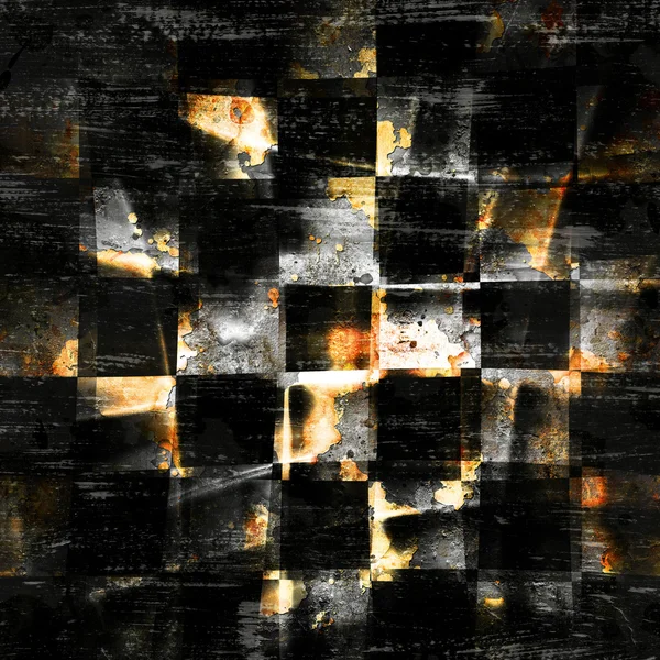 Abstract checkered grunge background — Stock Photo, Image