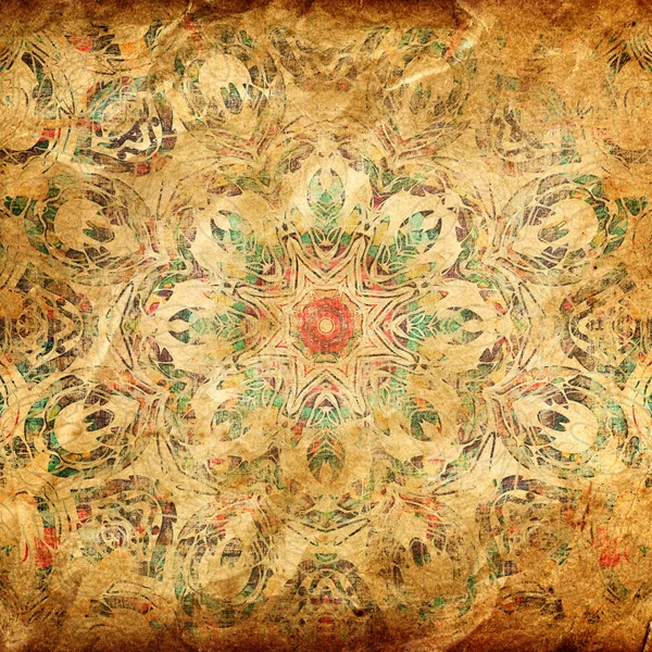 Muster mit Mandala-Elementen — Stockfoto