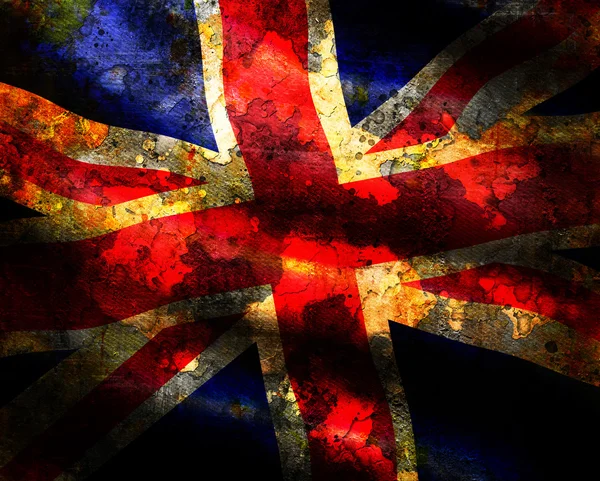 Прапор Англії гранж — стокове фото