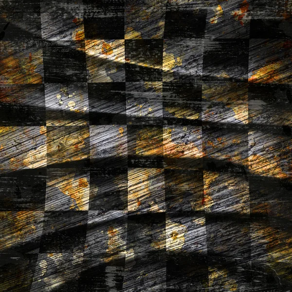 Abstract checkered grunge background — Stock Photo, Image