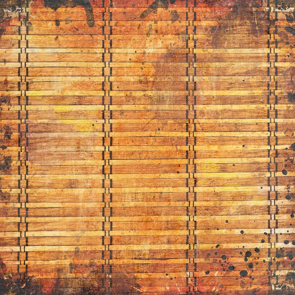 Bandeja de bambu para fundo — Fotografia de Stock