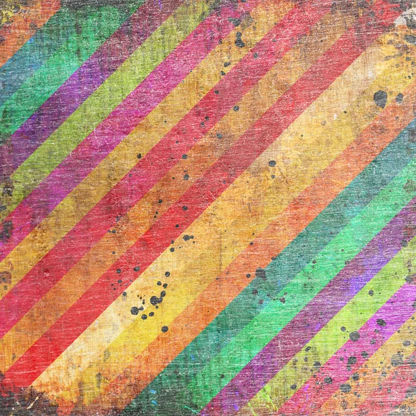 Grunge achtergrond met kleur streep — Stockfoto