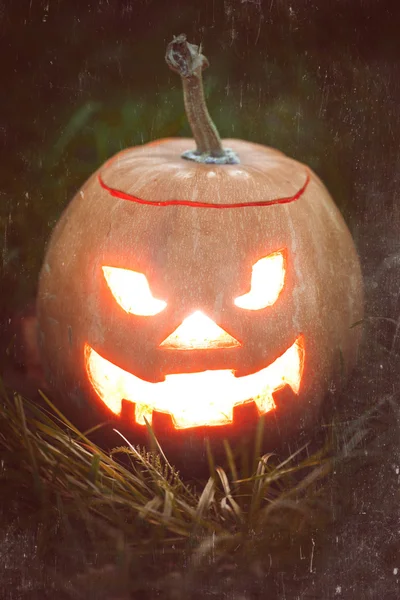 Halloween Jack-o-laterne — Stockfoto