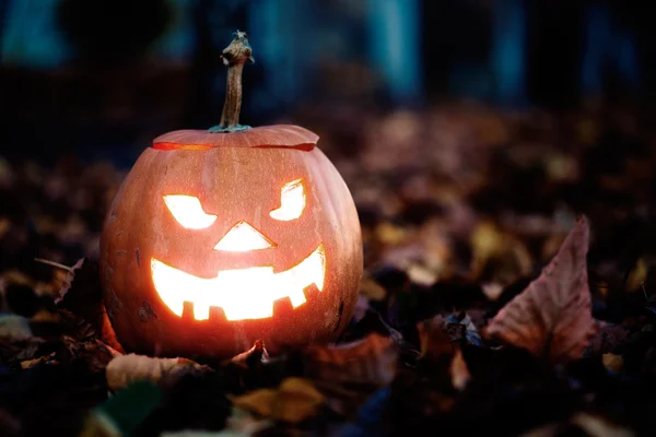 Jack-o-Lanterna di Halloween — Foto Stock