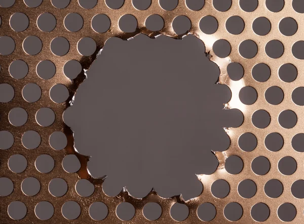 Background with holes — Stock Photo, Image