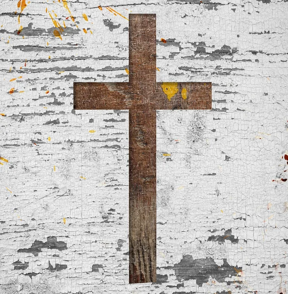 Cross on background — Stock Photo, Image