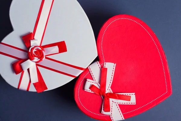 Cajas regalo corazón —  Fotos de Stock