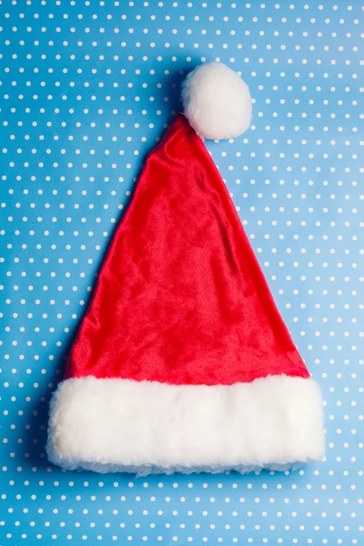 Sombrero rojo de Santa Claus — Foto de Stock