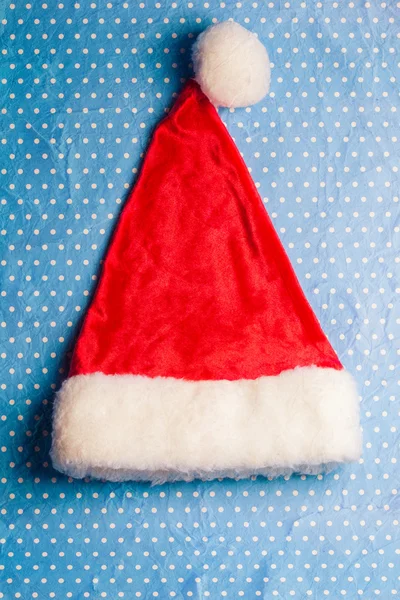 Sombrero rojo de Santa Claus — Foto de Stock