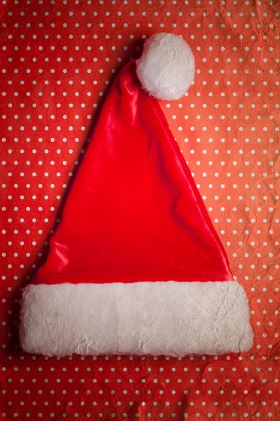 Santa Claus red hat — Stock Photo, Image