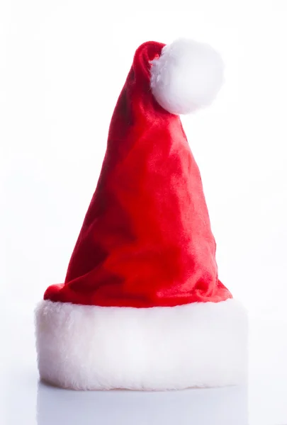 Santa Claus červený klobouk — Stock fotografie