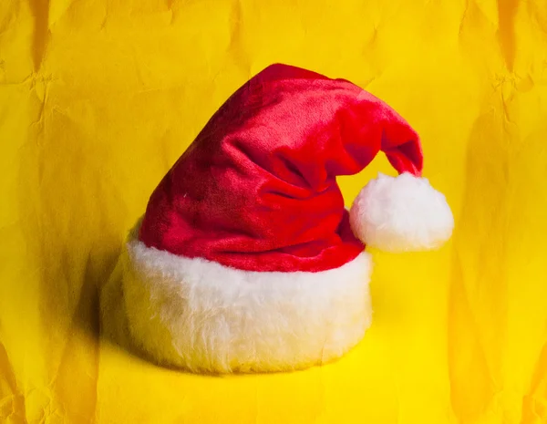 Sombrero rojo de Santa Claus —  Fotos de Stock