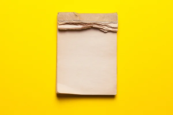 Old notebook — Stock Photo, Image