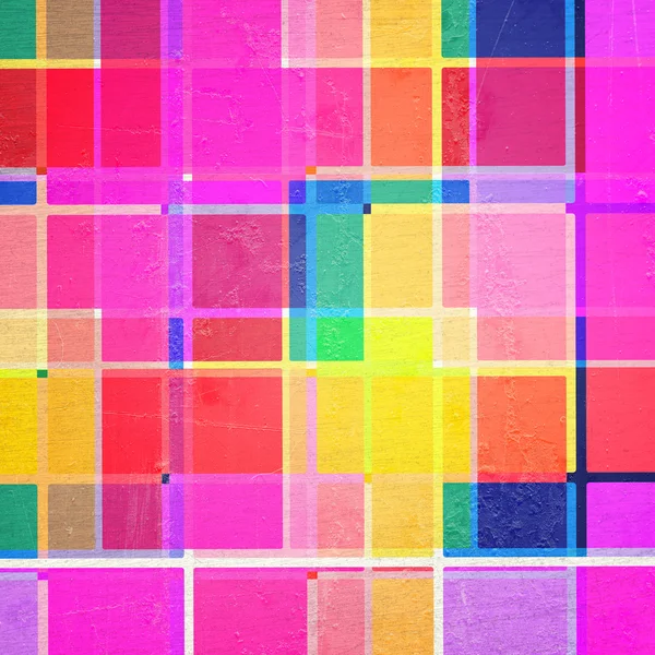 Винтажные цветные квадраты — стоковое фото