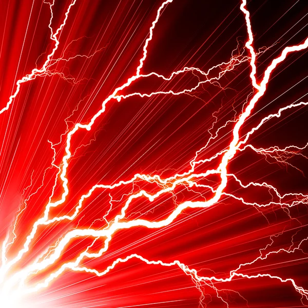 Electric lightning background — Stock Photo, Image