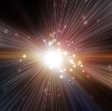 Soyut Işık Arkaplanı