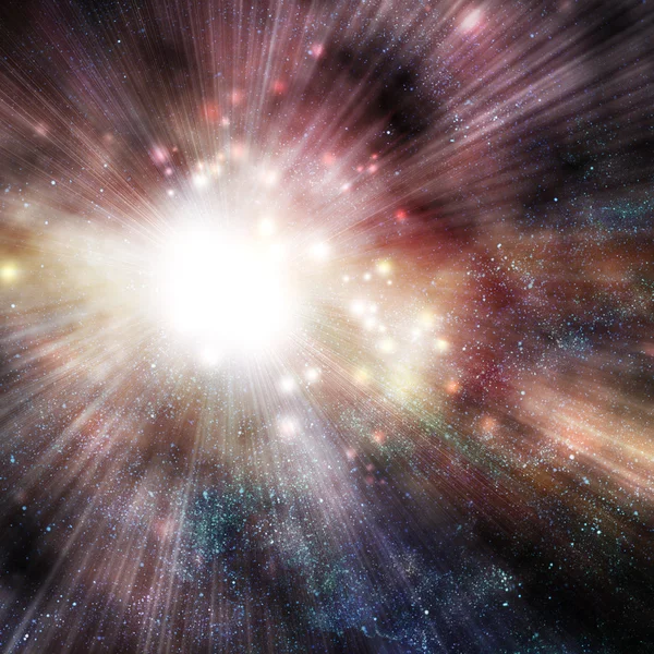 Alanı çoklu yıldız ile — Stok fotoğraf
