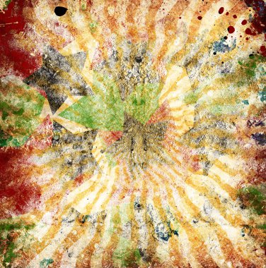 Güneş ışınları arkaplanı