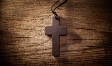 Ahşap çapraz yakın çekim