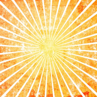 Turuncu güneş patlaması