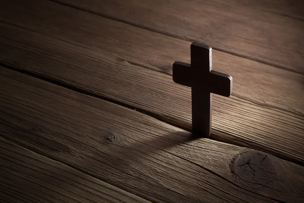 Wooden cross close up — Stock Photo, Image