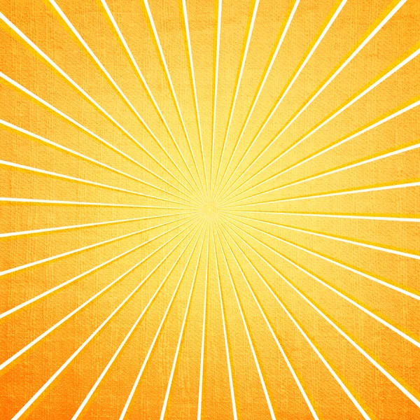 Orange sun burst — Stockfoto