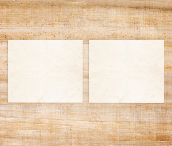 Blank frames on paper background — Stock Photo, Image