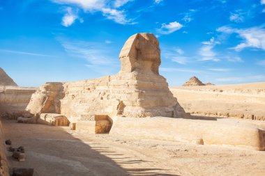 Profile of the Great Sphinx clipart