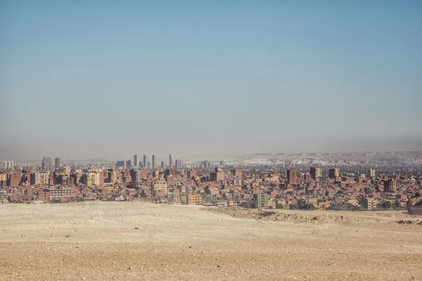 Stad overzicht van Giza — Stockfoto