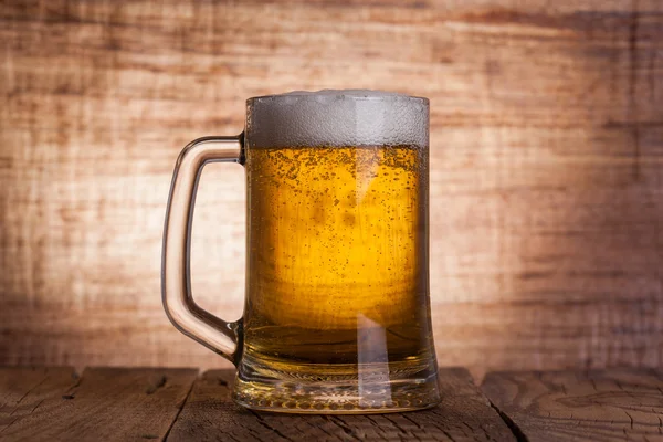 One glass of beer — Stock Photo, Image