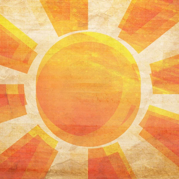 얼룩으로 태양 열 배경 — 스톡 사진