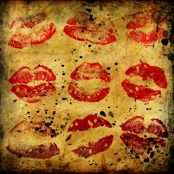 Lábios cor bonita — Fotografia de Stock