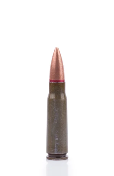 Single rifle bullet — Stock Photo, Image