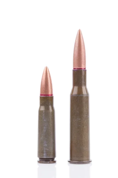 Two rifle bullets — Stock Photo, Image