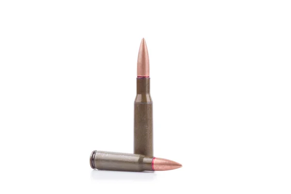 Two rifle bullets — Stock Photo, Image