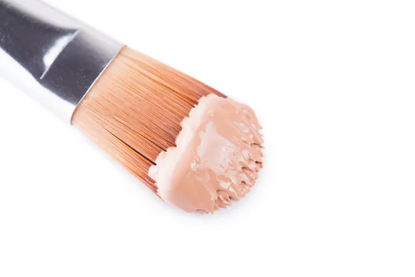 Close-up de pincel corretor de maquiagem — Fotografia de Stock