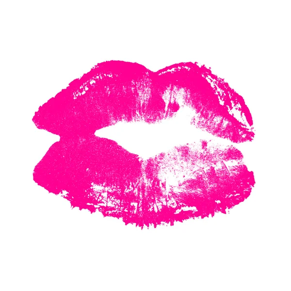 Lábios cor de rosa — Fotografia de Stock