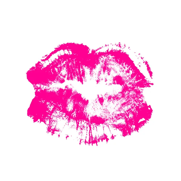 Beautiful pink lips — Stock Photo, Image