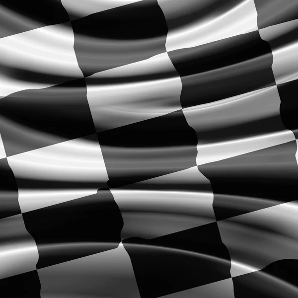 Checkered racing flag — Stock Photo, Image