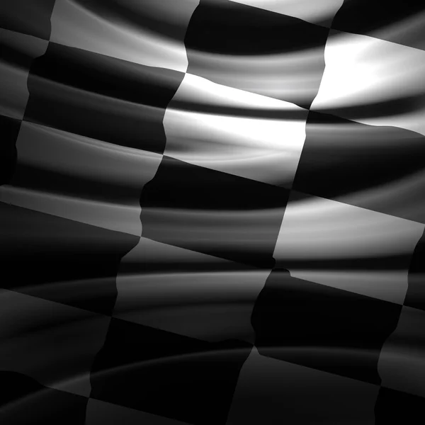 Checkered racing flag — Stock Photo, Image