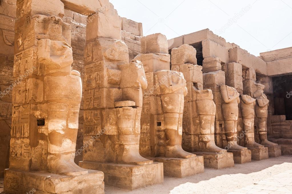 Ancient architecture of Karnak temple