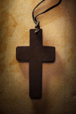 ahşap Hıristiyan çapraz