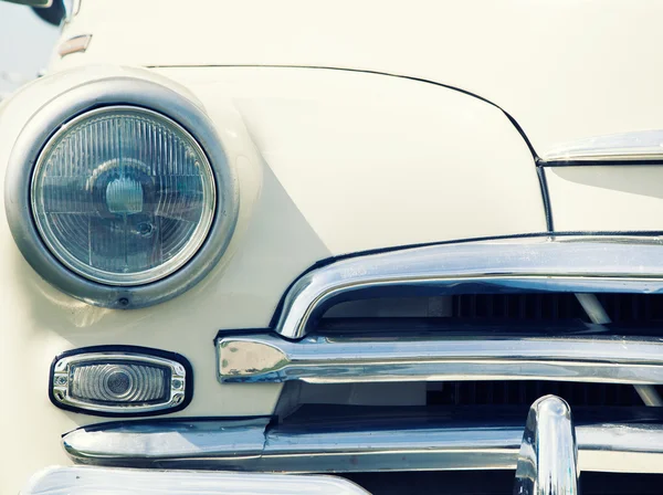 Retro car headlight — Stock Photo, Image